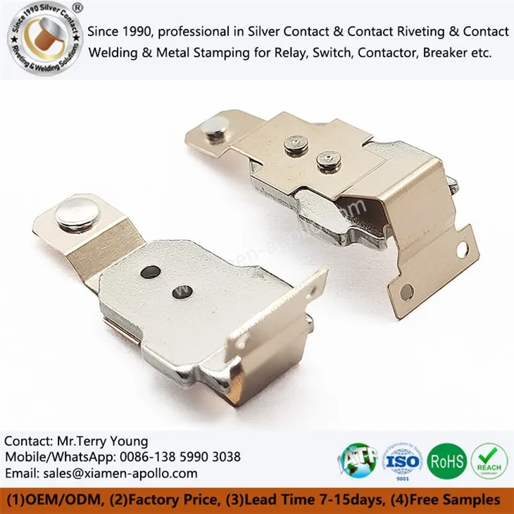 बेरिलियम कॉपर के साथ आर्मेचर रिवेटिंग