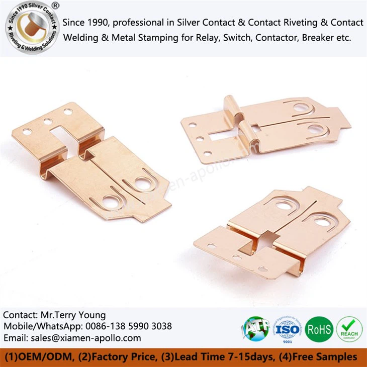 बेरिलियम कॉपर स्टैम्प्ड घटक