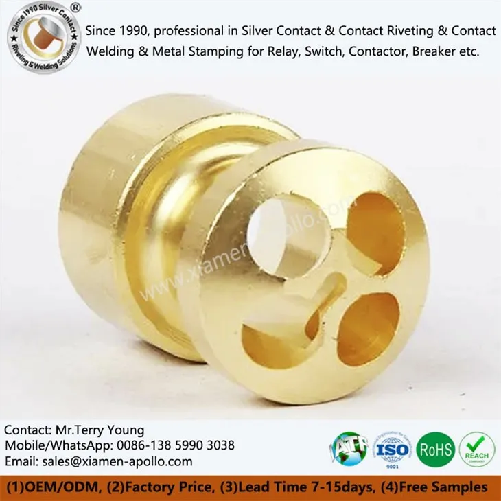 सीएनसी मशीनीकृत पीतल के हिस्से