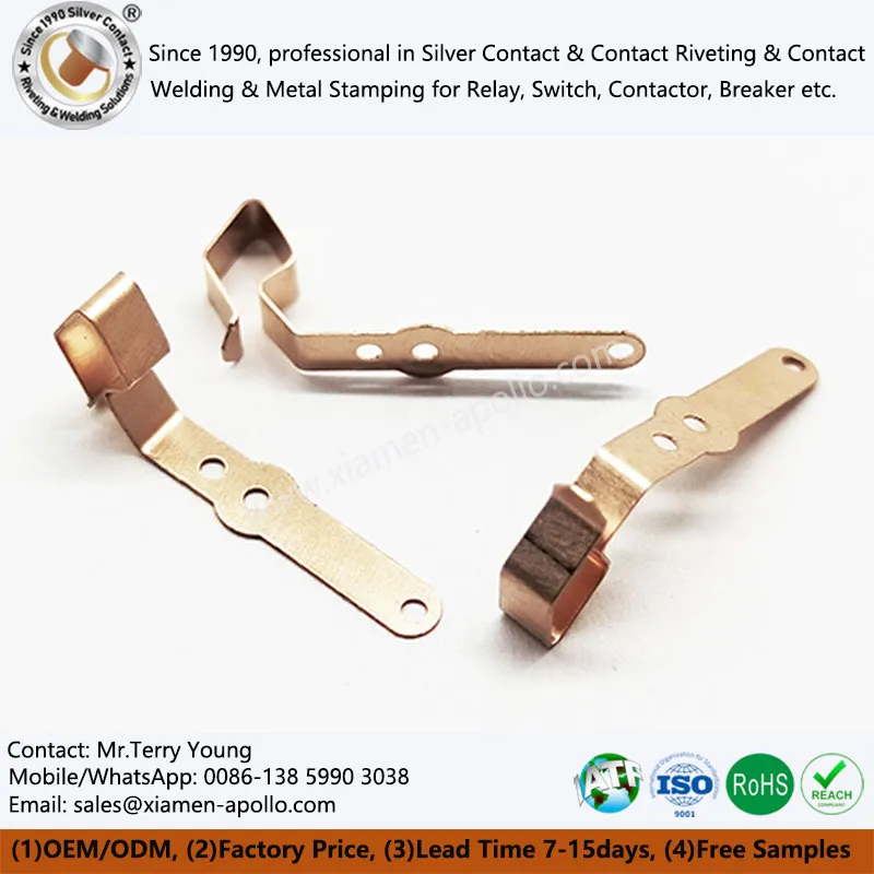 स्विच सॉकेट के लिए कॉपर मुद्रांकित घटक