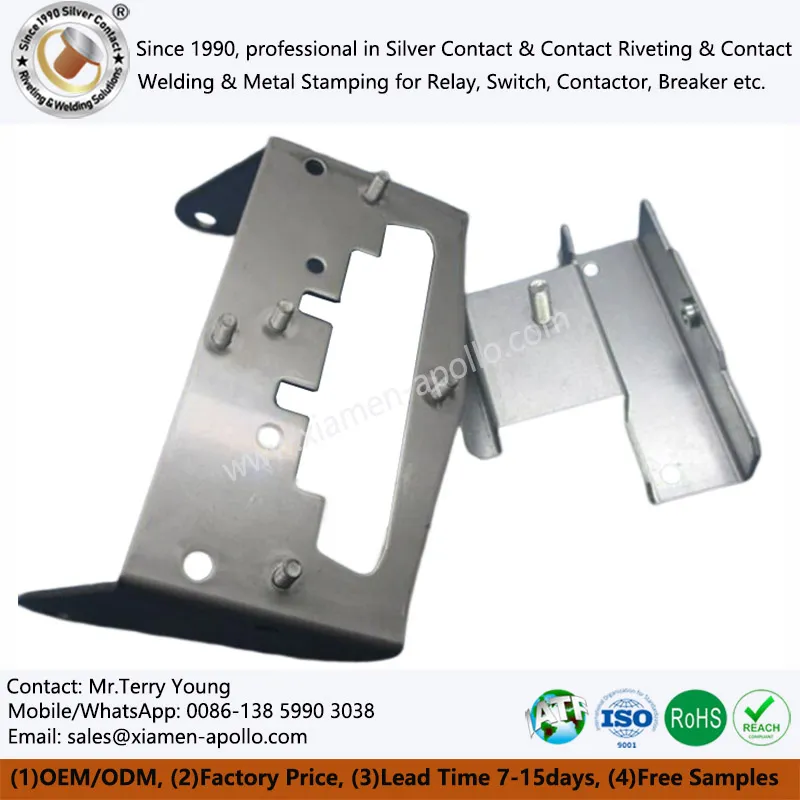 बिजली के लिए कस्टम OEM कार्बन स्टील जिंक लेपित धातु मुद्रांकन