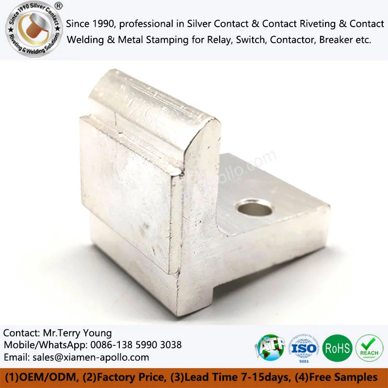 फ्लैश वेल्डिंग चांदी संपर्क