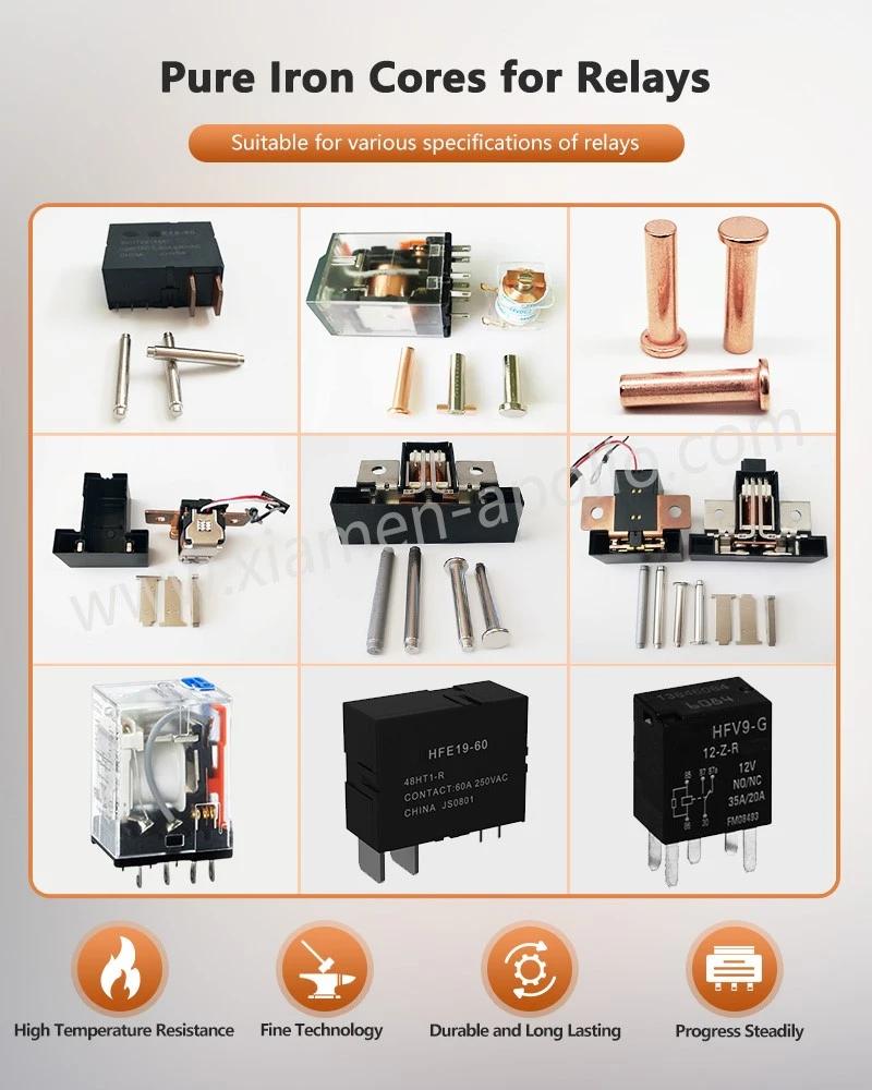 Application of Soft Magnetic Iron Rod for Relay Application of Soft Magnetic Iron Rod for Relay