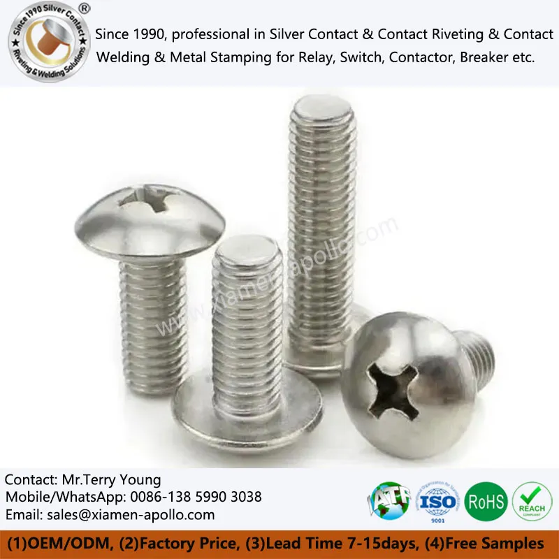 फिलिप्स हेड के साथ मशीन स्क्रू