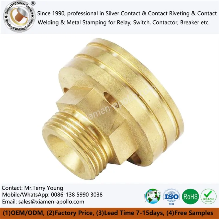 सटीक पीतल सीएनसी भागों