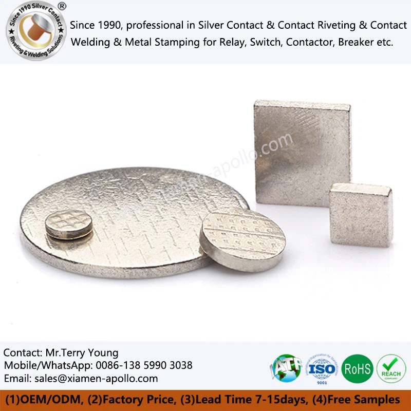 resistance brazing Silver Contact resistance brazing Silver Contact