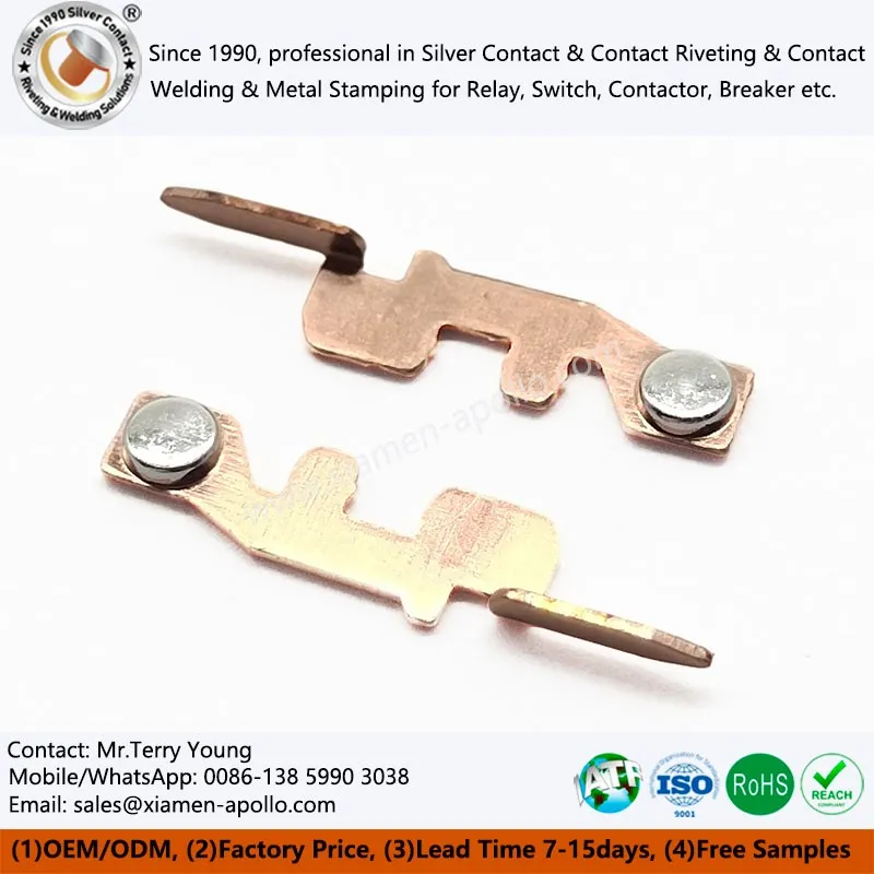 सिल्वर इन-डाई रिवेटिंग कनेक्शन