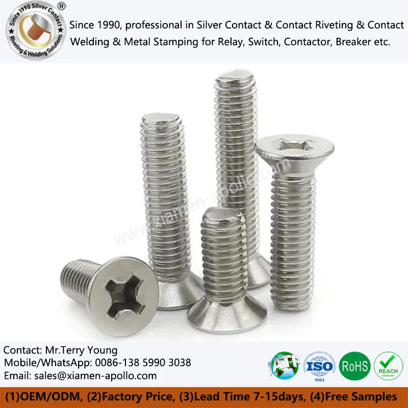 स्टेनलेस स्टील शीट धातु पेंच