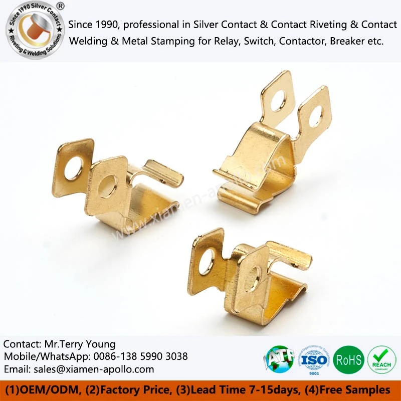 Switch Brass Stamping Contact Switch Brass Stamping Contact