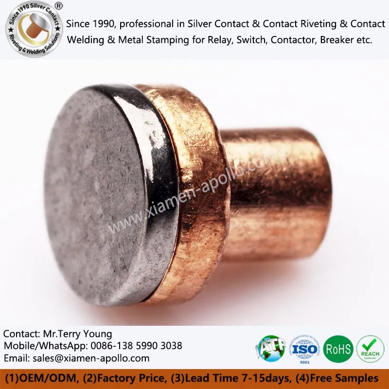 टंगस्टन-कॉपर संपर्क युक्तियाँ