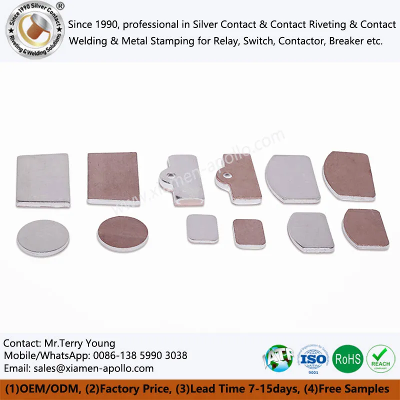 वेल्डेड विद्युत संपर्क